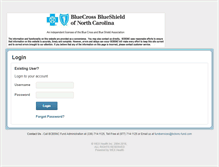 Tablet Screenshot of bcbsnc.lh1ondemand.com